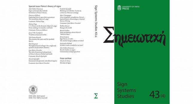 Journal: Sign Systems Studies 43 (4)