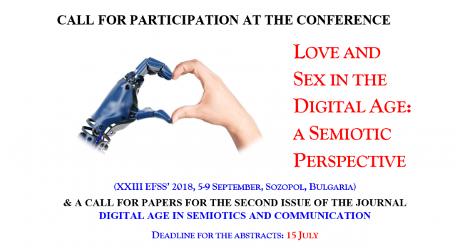 CFP: Love and sex in the digital age: a semiotic perspective